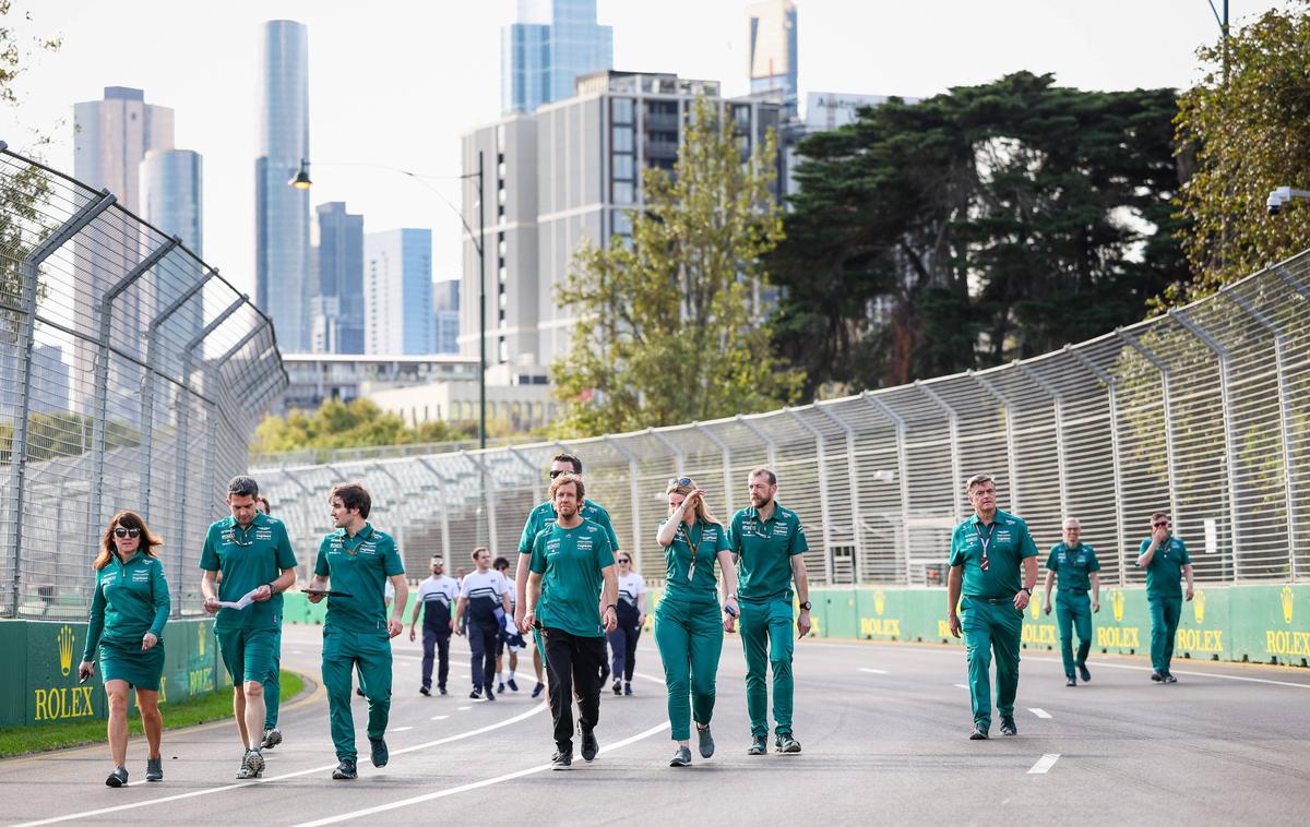 Melbourne Vettel Aston Martin | Sebastian Vettel je nazaj. Ta konec tedna bo dirkal prvič v sezoni 2022. | Foto Guliver Image