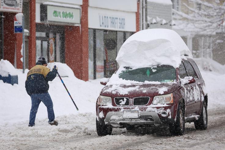 Že novembra letos je v ZDA zapadlo veliko snega. | Foto: Reuters