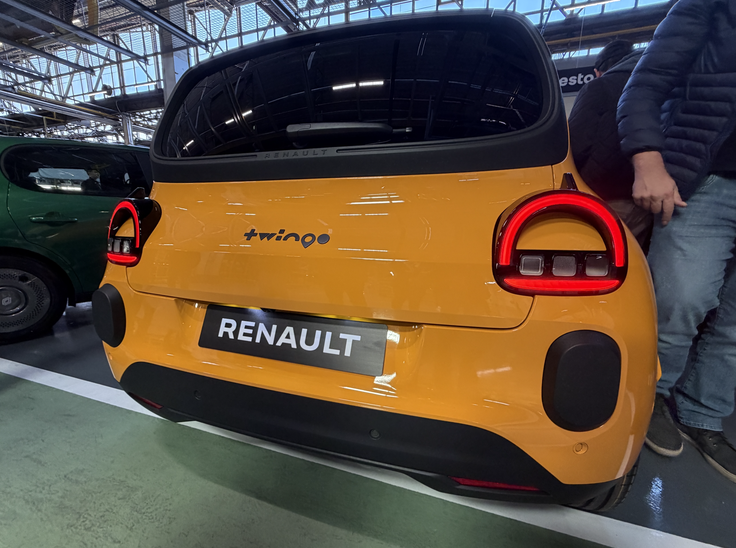 Novi twingo bo izključno električni. | Foto: Gregor Pavšič