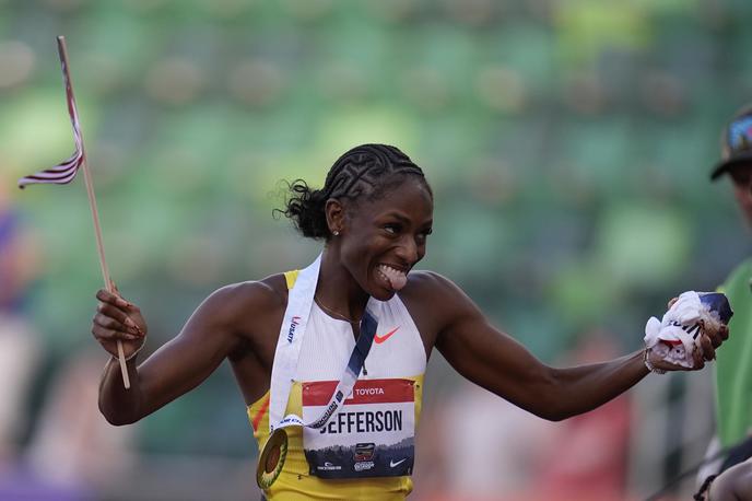 Melissa Jefferson-Wooden | Melissa Jefferson-Wooden je postavila izid sezone. | Foto Guliverimage