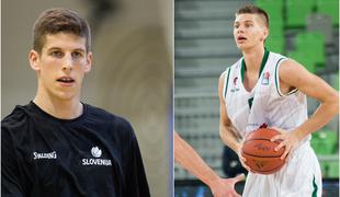 Mlada slovenska košarkarja želita po stopinjah Gorana Dragića