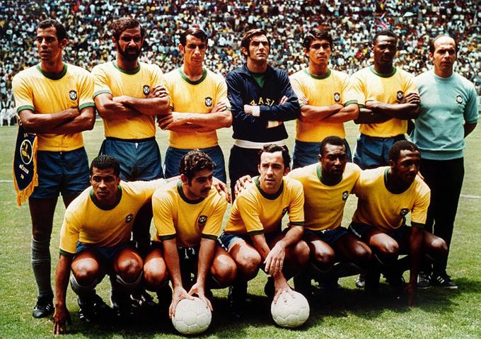 Brazilija, edina stalna udeleženka največjega nogometnega tekmovanja na svetu, je leta 1970 osvojila tretjo svetovno krono. Danes se lahko pohvali že s petimi. | Foto: Guliverimage/Vladimir Fedorenko
