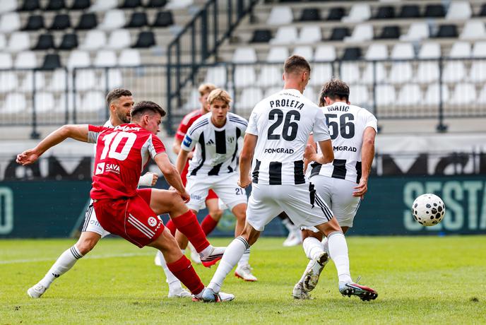 Aluminij nadigral Muro, Maribor podvojil vodstvo #vŽivo