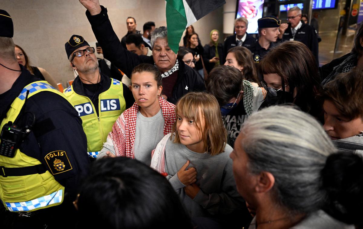 Greta Thunberg | Trump je nekoč že podal podobne žaljive komentarje o Thunberg, ki jo je med drugim obtožil, da ima težave z obvladovanjem jeze. | Foto Reuters