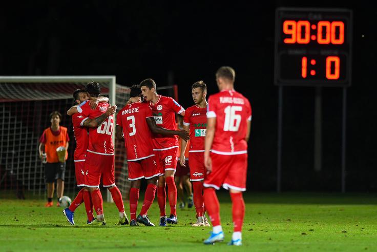 Kidričani so se v nedeljo po zmagi nad Olimpijo (1:0) pahnili zmaje s prvega mesta. | Foto: Miloš Vujinović / Sportida