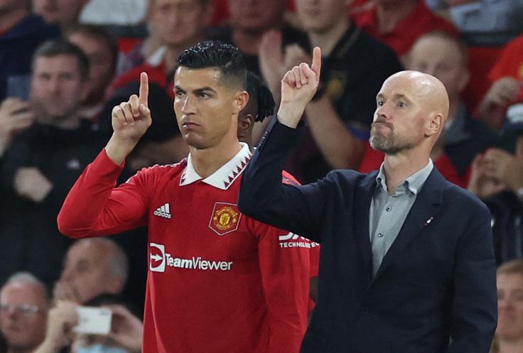 Erik ten Hag si Ronalda naj ne bi več želel v klubu. | Foto: Guliverimage/Vladimir Fedorenko