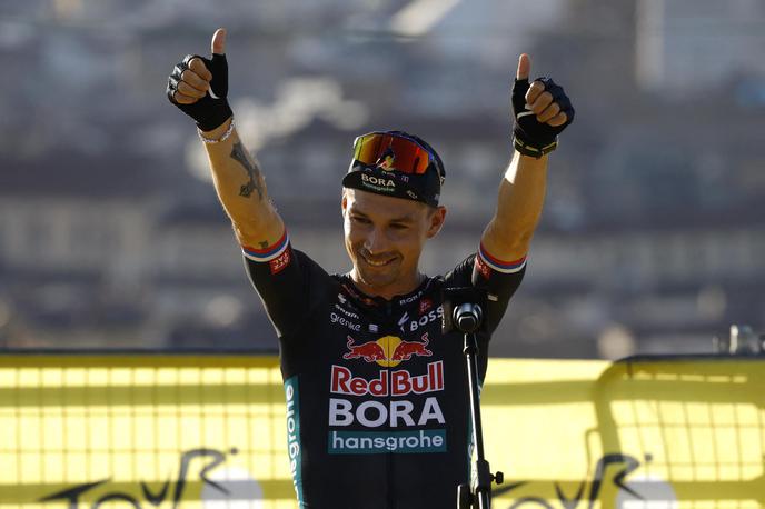 Tour Firence Primož Roglič Red Bull - Bora - Hansgrohe | Foto Reuters