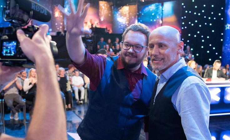 Od sedme sezone je šov Slovenija ima talent vodil s Sašem Staretom. | Foto: POP TV