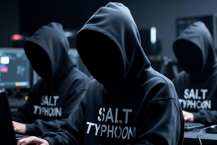 SALT typhoon, hekerji | Foto: Grok/Fotografija je bila ustvarjena s pomočjo umetne inteligence