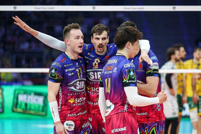 Perugia | Perugia se je morala v finalu krepko potruditi za prvi naslov v zgodovini kluba. | Foto Guliverimage