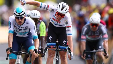 Še en dramatičen dan na Touru, številni grozljivi padci in zmaga Tima Merlierja