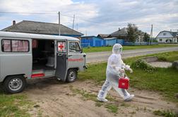 V Rusiji že tretji dan zapored rekordno število smrti zaradi covida-19