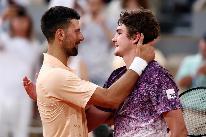 OP Francije Novak Đoković Joao Fonseca | Novaka Đokovića je izločil 19-letni Brazilec Joao Fonseca. | Foto Reuters