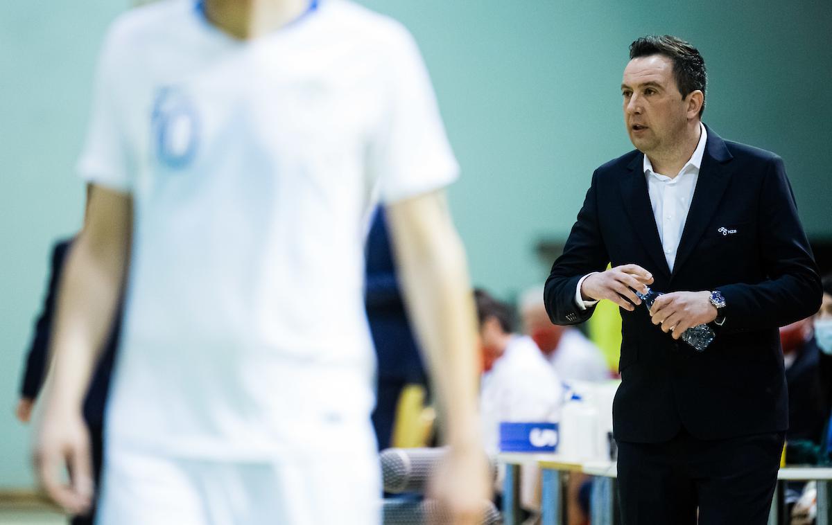 Tomislav Tomi Horvat Futsal Slovenija | Tomislav Horvat ostaja na čelu futsal reprezentance. | Foto Grega Valančič/Sportida