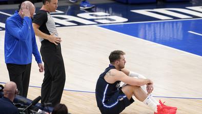 Dončić z bolečinami do 44 točk, a je bilo premalo za tretjo zmago Dallasa