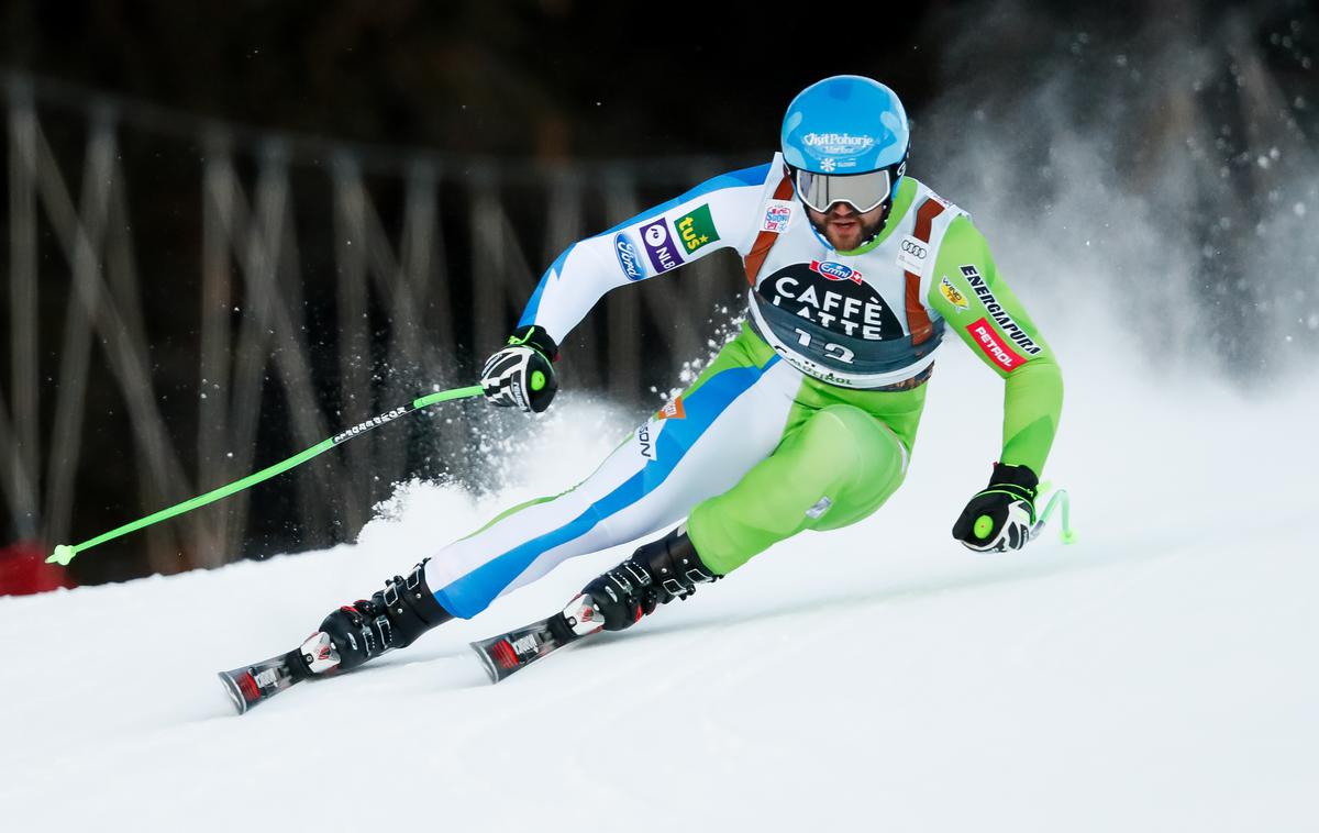 Boštjan Kline | Boštjan Kline bo eden štirih Slovencev na sredinem superveleslalomu. | Foto Reuters