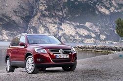Volkswagnov tiguan je športni terenec leta