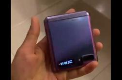 Novi Samsungov pregibni telefon se je pretihotapil v javnost