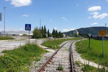 prehod proga železnica Zaloška cesta