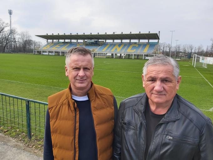 Damjan Gajser in Janez Breznik se poznata že več kot 30 let. Beltinci, odkar so se leta 2006 vrnili na nogometni zemljevid, niso bili še nikoli boljši. | Foto: R. P.