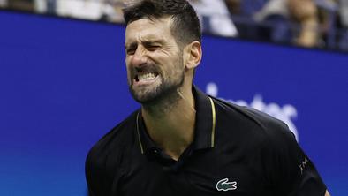 Đoković z novim rekordom na OP ZDA in grenkim priokusom zaradi hčerke