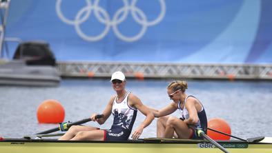 Britanki ubranili olimpijski naslov v dvojcu brez krmarke