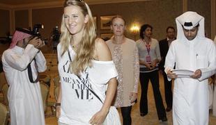 Azarenka želi po stopinjah Grafove (video)