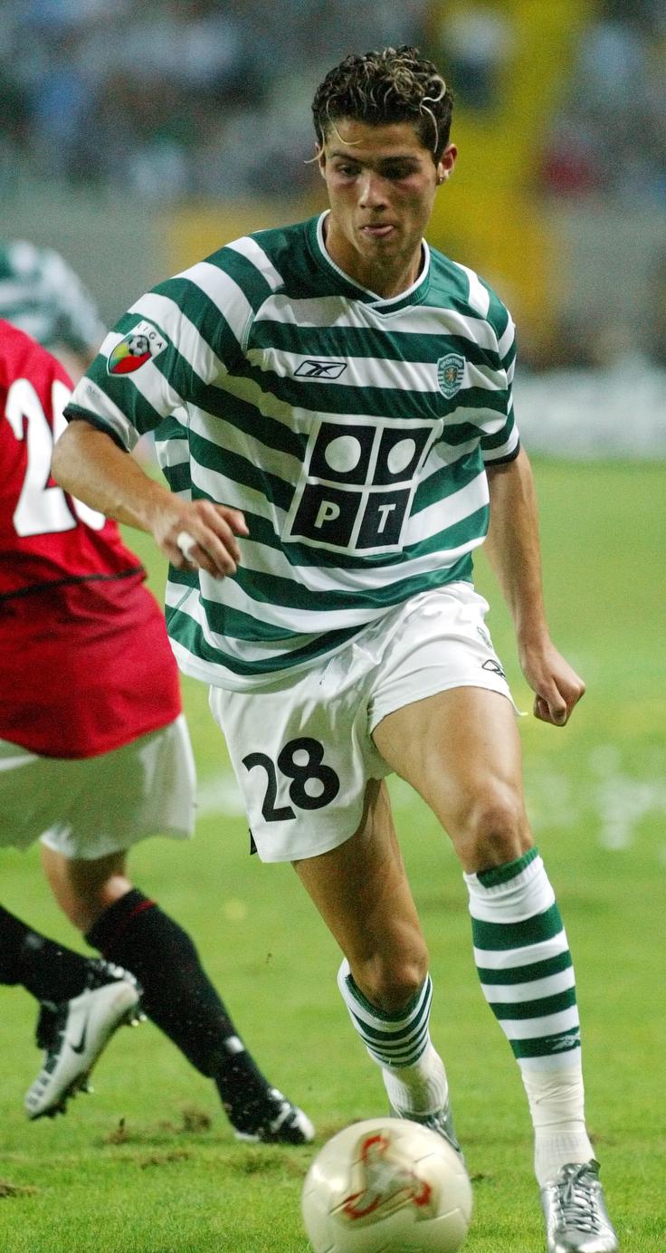 Cristiano Ronaldo Cristiano Ronaldo v dresu Sportinga | Foto: Reuters