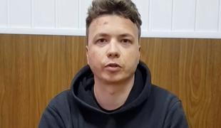 Belorusija potrdila aretacijo Protaseviča, ta se je oglasil na spletu #video