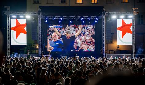 Vročico finala Lige prvakov je Heineken prenesel tudi v Ljubljano