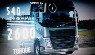 Volvov tovornjak proti cestnemu dirkalniku s 1360 "konji" … 