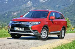 Mitsubishi Outlander – čas za drobne spremembe, ki ne vplivajo na slovenski cenik