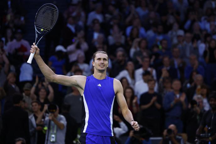 Alexander Zverev | Alexander Zverev je osvojil prestižni turni v Parizu. | Foto Reuters