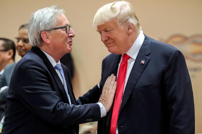 Jean-Claude Juncker, Donald Trump | Foto Reuters