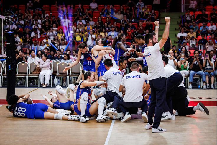 Francozinje so izločile Kitajke. | Foto: Volleyball World
