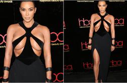 Je šla Kim Kardashian s to obleko predaleč? #foto