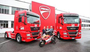 MAN TGX 18.480 – srce dirkaške logistike Ducatija