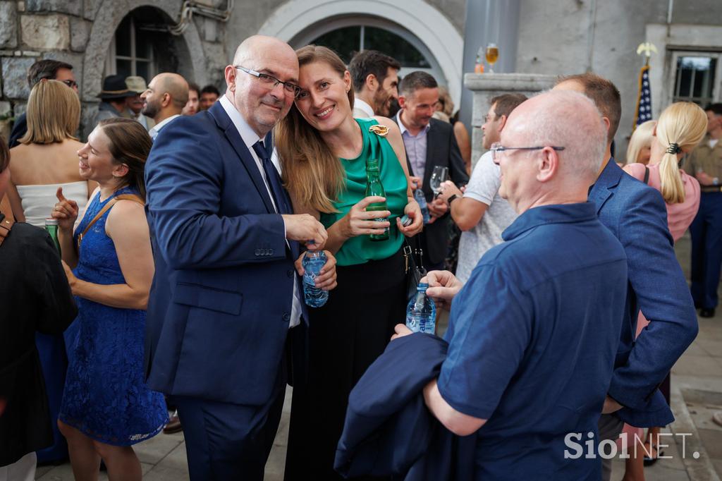 Slovesnost ob neodvisnosti ZDA v Križankah