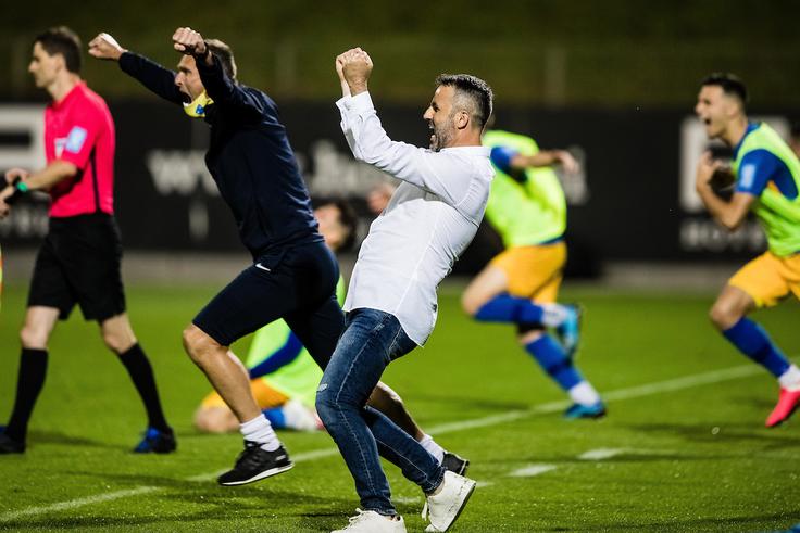 Trener Dušan Kosić je pred tremi leti pokvaril načrte ljubljanskemu velikanu. | Foto: Grega Valančič/Sportida