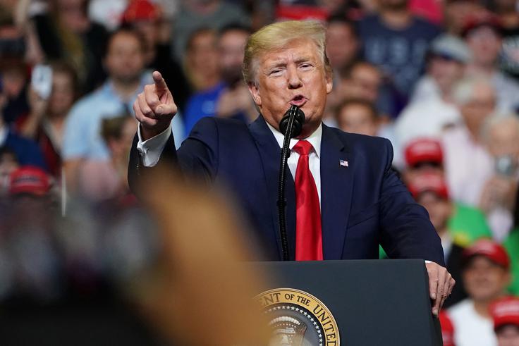 Zborovanje Donalda Trumpa | Foto: Reuters