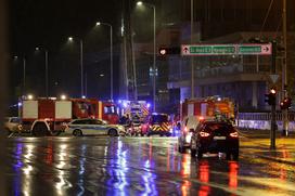 požar, Zagreb, Vjesnik, gasilci, ogenj, nebotičnik, stolpnica