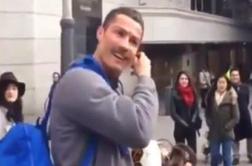 Vas zanima, kakšen je Cristiano Ronaldo v vlogi brezdomca? (video)