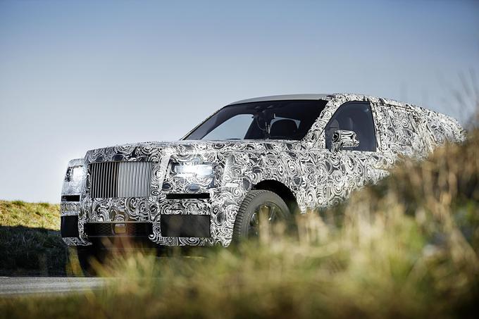 Prvi štirikolesno gnani avtomobil prestižne britanske znamke bo na ceste zapeljal čez dve leti. | Foto: Rolls Royce