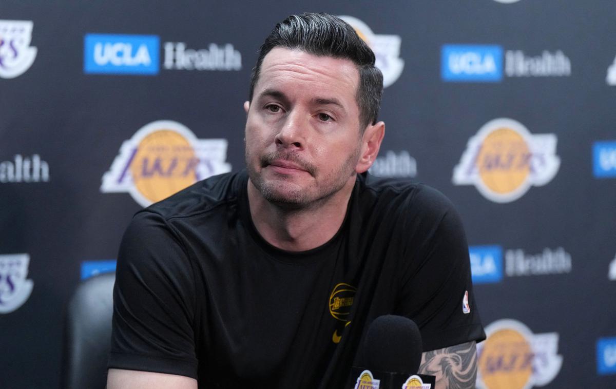 JJ Redick | JJ Redick je predčasno zapustil novinarsko konferenco pred peto tekmo serije z Minnesoto. | Foto Reuters