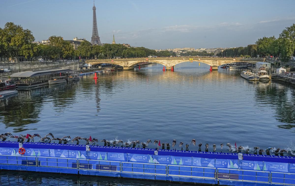 Triatlon, Sena, Pariz 2024 | Foto Guliverimage