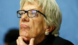 Carla Del Ponte: "ZN so zame veliko razočaranje"