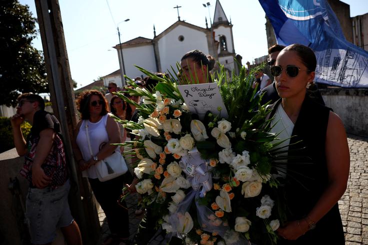Diogo Jota pogreb | Foto: Reuters