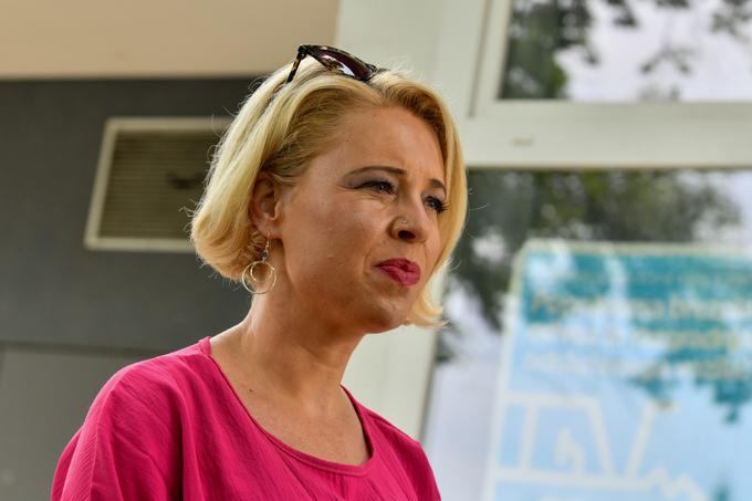 Predsednica državnega zbora Urška Klakočar Zupančič je izrazila upanje, da se bo večina Slovencev odpravila na volišča. | Foto: STA