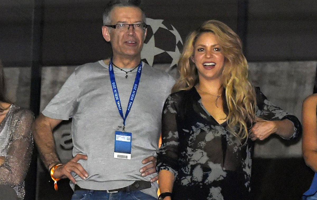 Joan Pique, Shakira | Joan Pique in Shakira leta 2015 | Foto Guliverimage
