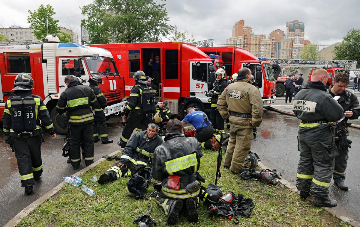 požar Moskva 03062022 | Foto Reuters